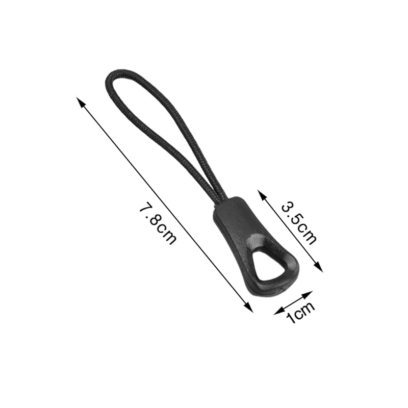 Набор из 10 бегунков для застежки-молнии ESJNNK, ручка-застежка, сменный бегунок для застежки-молнии, легко тянуть, открывать и закрывать, без усилий.