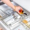 Drawer Compartment Storage Box Combination Set, Transparent Plastic Dresser Sundries Tray, Household Multi-functional Sorting Box