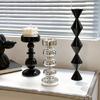 Romantic Minimalist Candlestick European Style Candle Stands Tea Light Rack  Home Room Decor