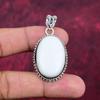 Белый коралловый кулон из стерлингового серебра 925 пробы, ювелирные изделия с подвеской из драгоценных камней ручной работы, подарки для жены, абсолютно новый кулон