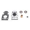 Outboard Water Pump Base Housing Kit 63V 45331 00 5B with 90381 14020 Bushing 93101 20048 Oil Seal 63V 45315 A0 Gasket