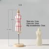 Mini Female Mannequin for 1/2 1/3 1/4 Doll Clothing Display Stand DIY Dollhouse Miniature Ornaments Supplies
