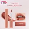 Rom&nd Dewy Ful Водный тинт для губ - Увлажняющий коралловый тинт с влажным финишем, 5,0 г