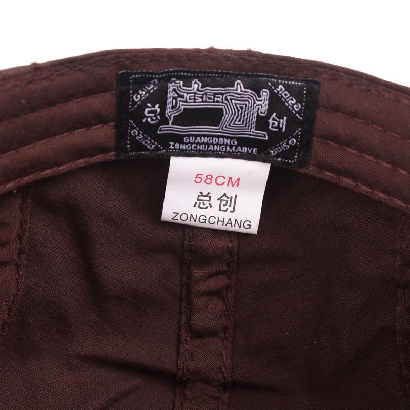 Cotton Forward Cap Men's Beret Casual Sun Hat  Duck Tongue Cap Female Cap