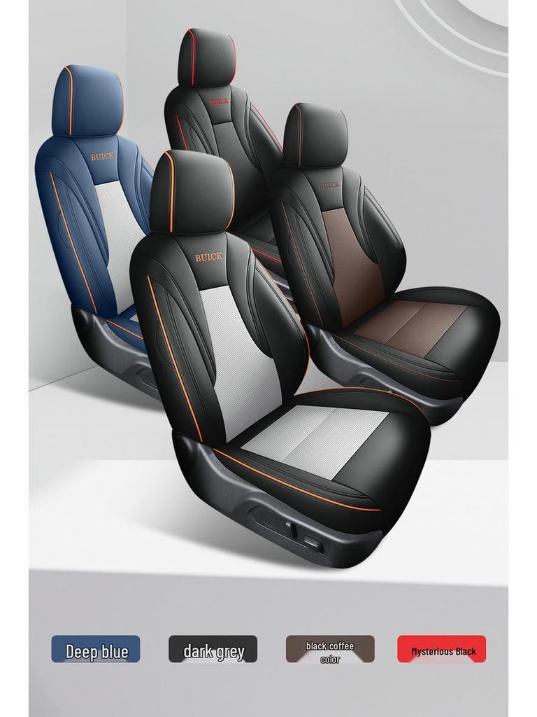 Buick Envision S Leather Car Seat Cushion - Universal Fit for All Seasons, 5-Seater