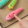 Эластичная игрушка-антистресс Сенсорная гусеница 3D червяк Сжимаемая игрушка Медленно поднимающаяся игрушка для детей и взрослых