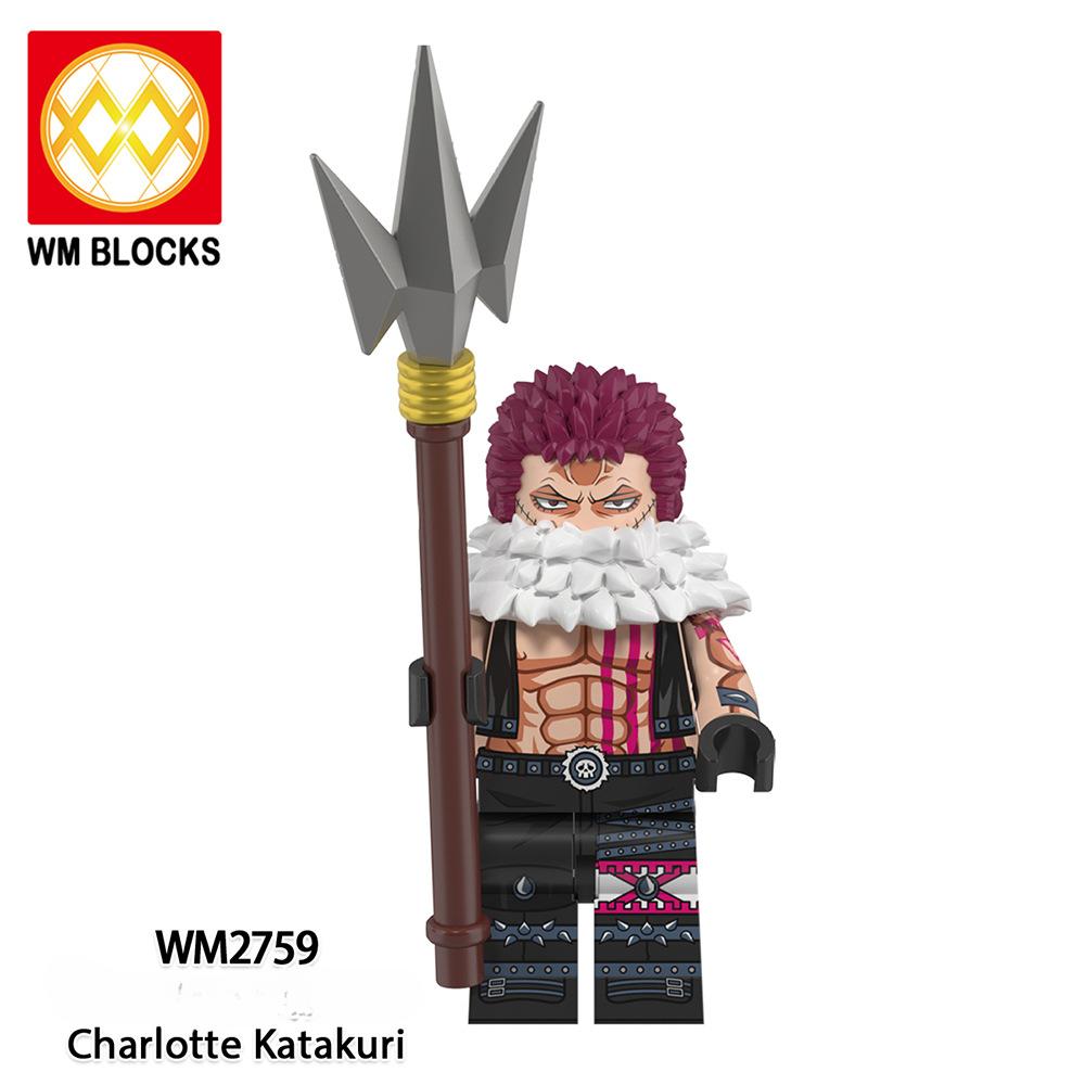MOC WM6188 Аниме Фигурки Кирпичи 1 шт. собранные совместимые строительные блоки игрушки для детей подарок друзьям