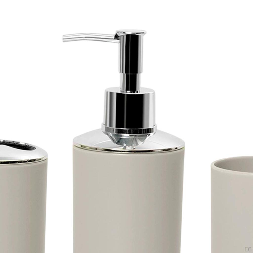 Аксессуары для ванной комнаты, ополаскиватель для полости рта, современный подарок на новоселье, декоративный дозатор мыла