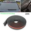6.5ft Car Front Windshield Seal Rubber Rear Window Seal Strips Sunroof Seal Strip Decorate Molding Seals For BMW E46 E60 E90