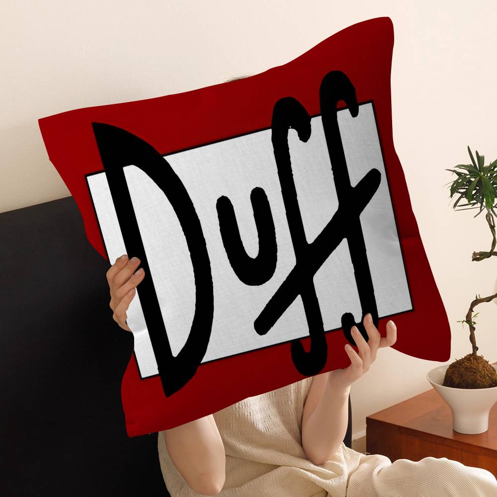 Подушка с пивом D-Duffs Подарок Декор для дома и офиса Спальня Диван Автомобильная подушка Чехол 45x45