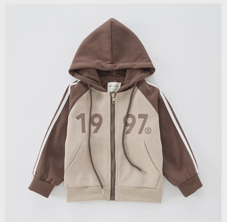 Стильные весенние и осенние куртки для девочек 2024 года - модные спортивные толстовки для детей.