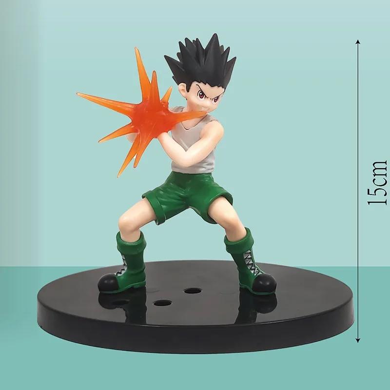 15 см Hunter x Hunter ГОН ФРИКС Аниме Фигурка Киллуа Золдика Фигурка Действия Курапика Фигурка Взрослый Коллекционный Модель Кукла Игрушки