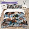 Lionel Messi Soccer Legend Threepiece Set 1 Duvet Cover 2 Pillowcase Without Core Without Core Bedding Set Soft And Comfortable
