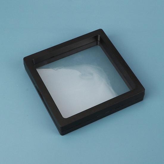 3 шт., набор прозрачных шкатулок для ювелирных изделий, полиэтиленовая пленка, небьющиеся многофункциональные коробки для хранения для ожерелья, браслета, кольца, дисплея