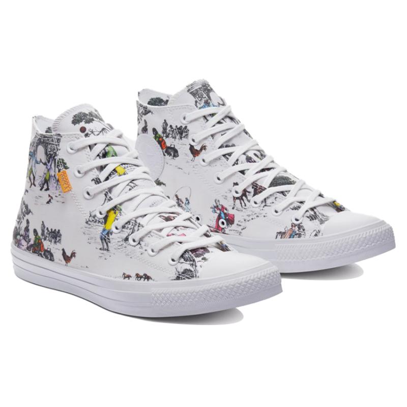 Converse Chuck Taylor All Star Hi Union Sheila Bridges Harlem Toile Унисекс