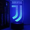 3d Led Night Light Football Desk Lamp Illuminating Lights 7 Color Gift Remote