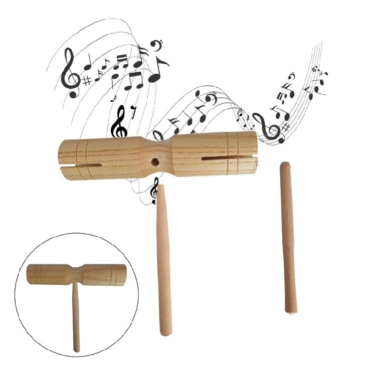 Wood Percussion Blocks Professional Block Handheld Wood Blocks Orff Instruments