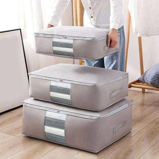 Одеяла для хранения пылезащитный складной нетканый материал дышащий утолщенный органайзер для одежды для дома