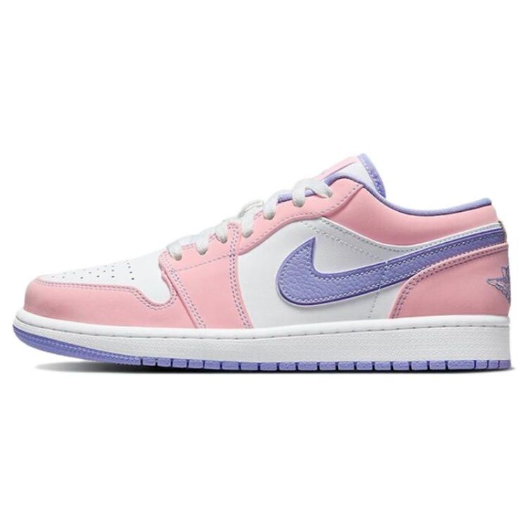 Детские кроссовки Air Jordan 1 Low SE GS Arctic Punch Pink Purple-Pulse White CV9844-600