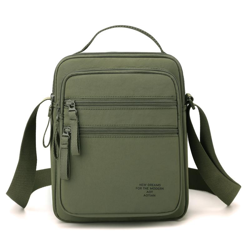 Мужская многосекционная наплечная сумка, уличная сумка