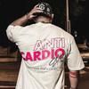 Футболка ANTI CARDIO Gym 2023 Мужская летняя хлопковая повседневная футболка с короткими рукавами Мужская футболка для тренировок Топы для модных женщин футболка