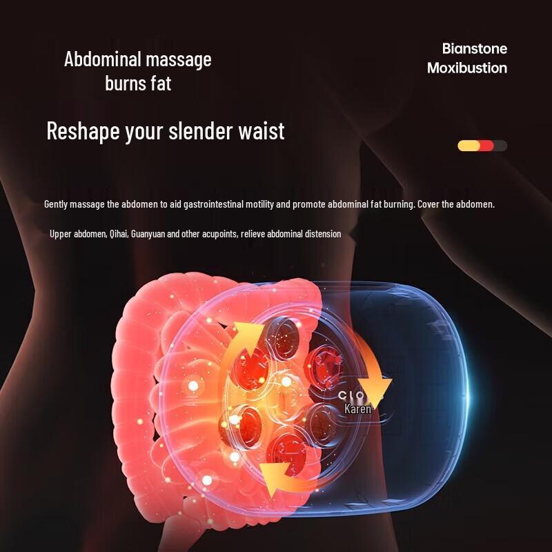 CLORIS N23A Bian Stone Automatic Abdominal and Waist Massager