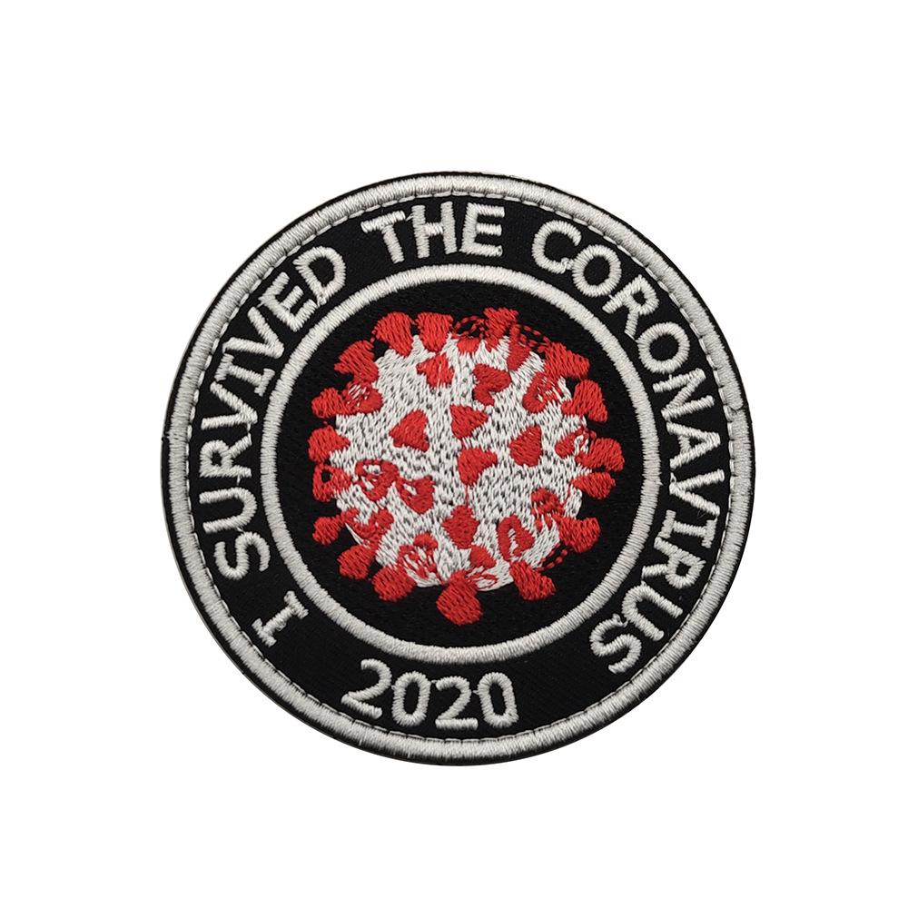 Тактический моральный вышитый патч Tai Feng 'Я выжил' - Аппликация на липучке