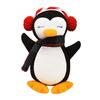 Christmas Penguin Slide Plush Decor Stair Railing Fake Snow Xmas Party Decoration