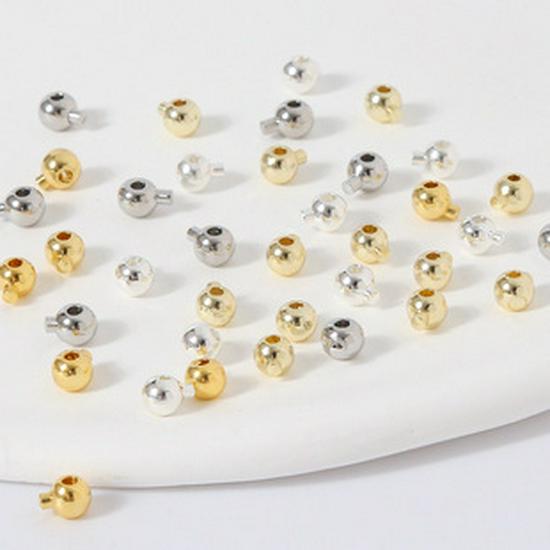 Граненые квадратные бусины с золотым покрытием 14K и 18K для изготовления браслетов и ожерелий своими руками