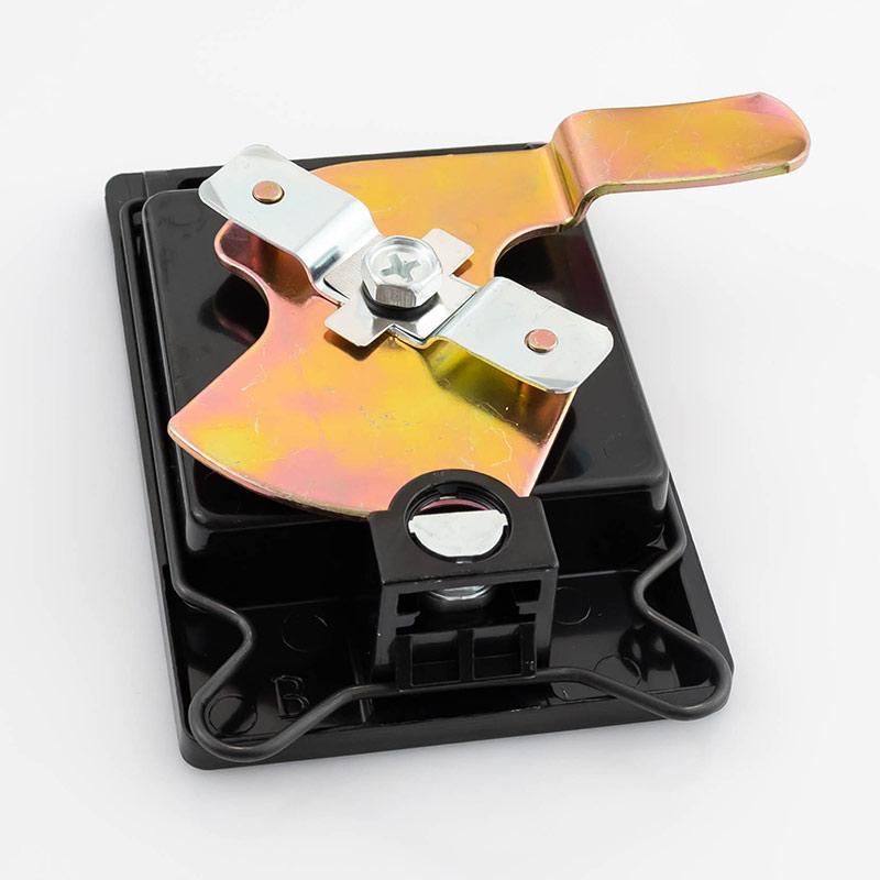 High Quality Double-Door Cabinet Key Lock with Zinc Alloy Knob Panel Compression Rack Handle Factory