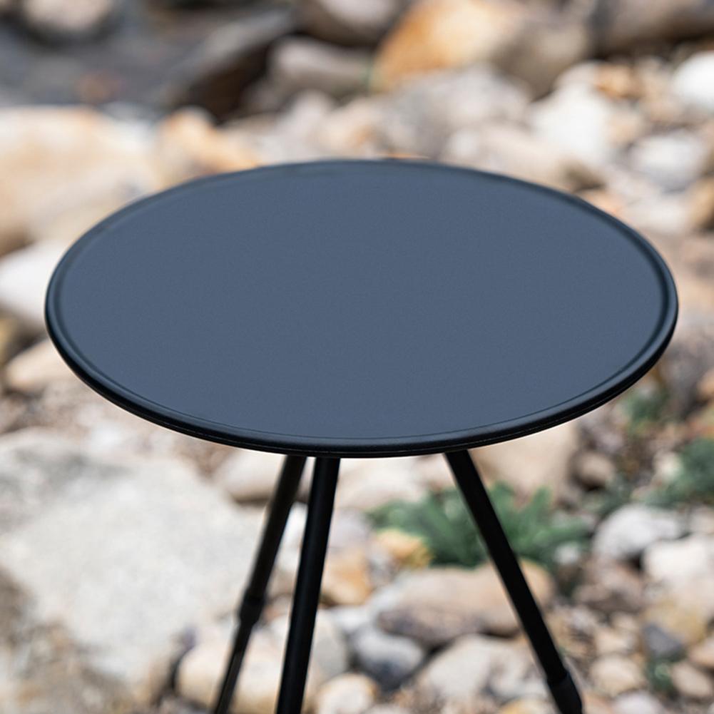 Складной стол для кемпинга, портативная складная мебель для улицы, алюминиевый сплав, рыболовный стол, телескопический, регулируемый, треугольный, для дома