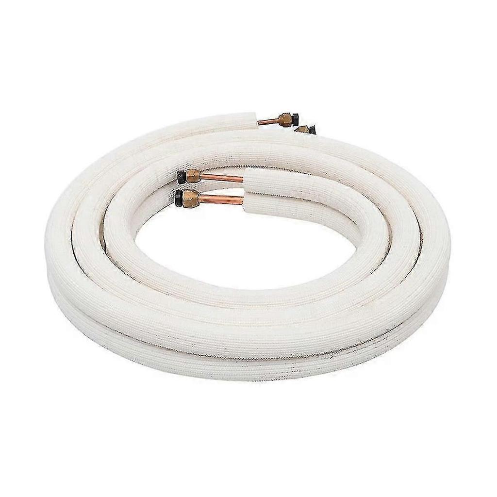 3meter Air Conditioner Pair Coil Tube 1/4in 3/8in Insulated Copper Line Wire Set Air Conditioner Pa