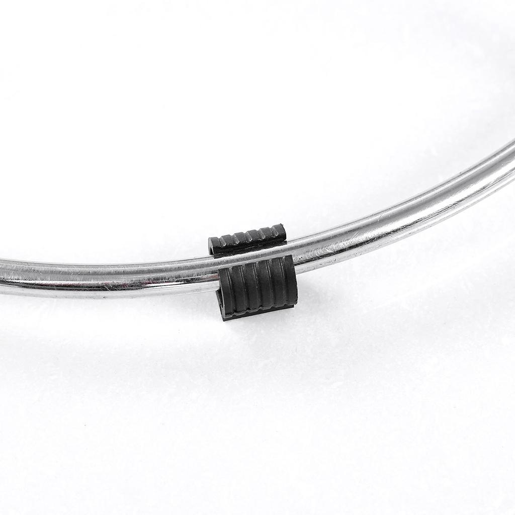 10 шт. U-образные нескользящие ножки для офисного стула, подушечки для трубок, табурет, чехлы для подушек с отверстием для ног, стальные зажимы для труб, защитные накладки на пол