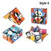 Geometric Folding Puzzle Three-Dimensional Small Toy Panda Shape Shifting Box  Children's