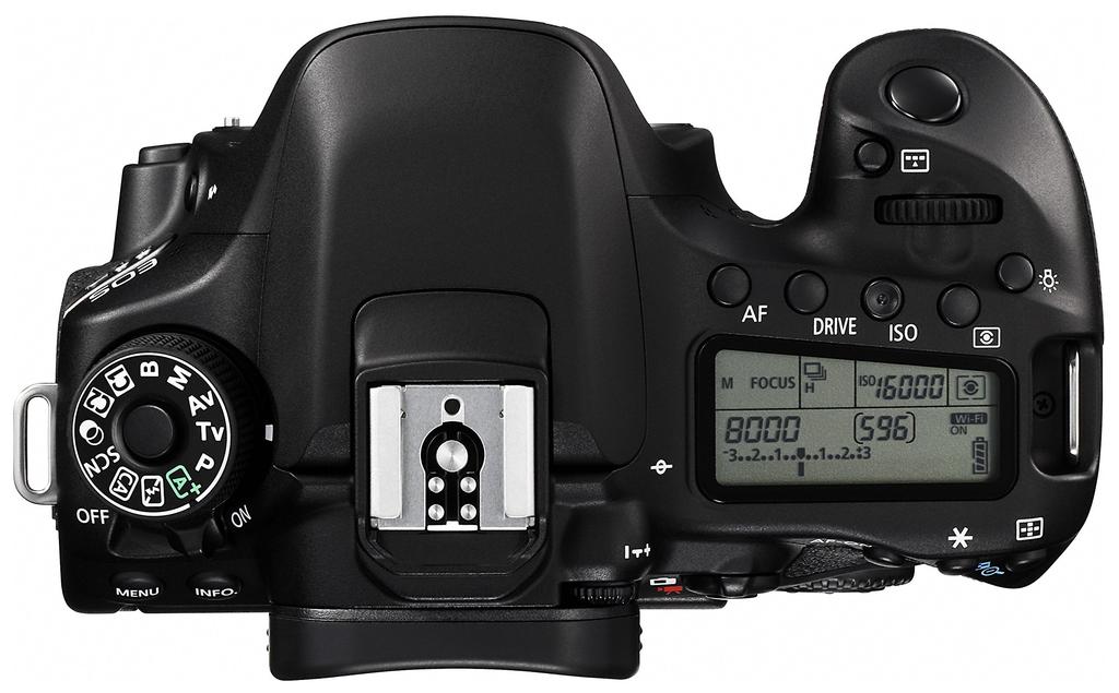 Refurbished Canon EOS 80D Digital SLR Camera, Black