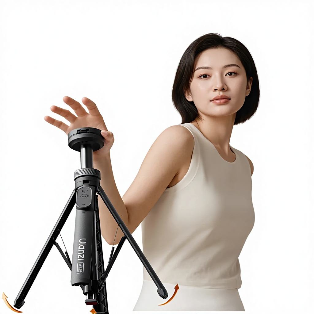 Ulanzi MT 85 Aluminum Tripod Foldable Selfie Stick Magnetic Dual-Side 10m Wireless Control 2kg Load Capacity 285mm Folded Length
