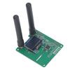 MMDVM Дуплексный модуль точки доступа Двойная плата-шляпа UHF VHF Двойная антенна с 0,96-дюймовым органическим светодиодом для DMR YSF