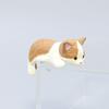 Cute Cartoon Cat Aquarium Ornaments Lovely Artificial Cat Figurine Monitor Desk Edge Creative Decorations