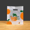Frosted Disposable Plastic Shopping Bags