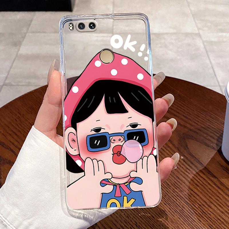 Jelly Casing For Xiaomi Mi A1 / Mi 5X Funda Clear Silicone Soft TPU Back Cover For Xiaomi Mi 5X Cute Cat Rabbit Heart Phone Case
