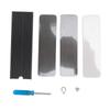 M.2 2280 SSD Heatsink with Thermal Silicone Pad Aluminum Alloy Support Single Double Sided M2 SSD