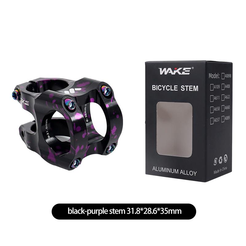 Вынос Wake Mtb Power Stem Шоссейный Велосипед Горный Велосипед Короткий Мощный Вынос 31.8мм 35мм Шоссейный Руль Стол Регулируемый Вынос Подъемник Велоспорт