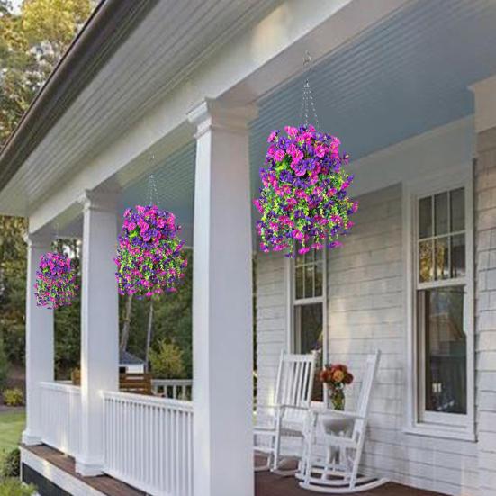 Имитация ипомеи, изысканное мастерство, искусственные цветы, яркий цвет, простота в уходе, праздничный декор для вечеринки