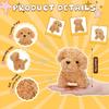 12-48Pcs Teddy Dog Plushies Bulk Adopt A Puppy Party Dog Birthday Gift Party Favor Puppy Stuffed Animal For Kids Party Decor