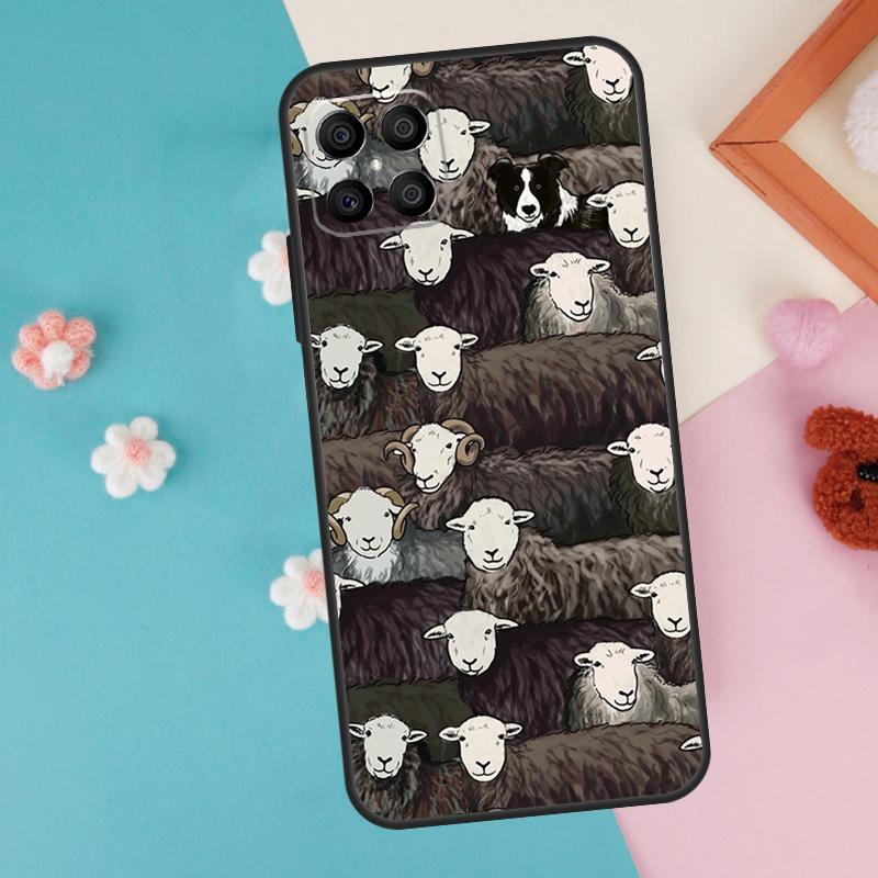 Чехол с рисунком бордер-колли для Honor 200 Pro 50 70 90 Lite X9a X8a X8 X9 X8b X9c X9b Honor Magic 7 5 6 Pro