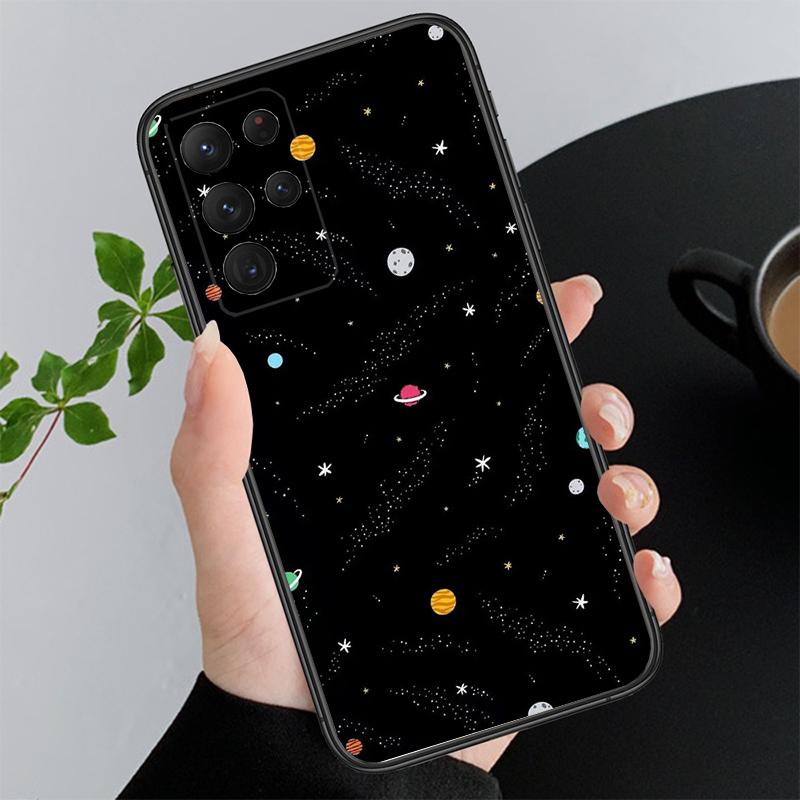 Чехол для телефона Космическая Планета Луна Астронавт для Samsung Galaxy A52S A21S A33 A23 A35 A55 A14 A32 A52 A53 A54 A51 A71 A15