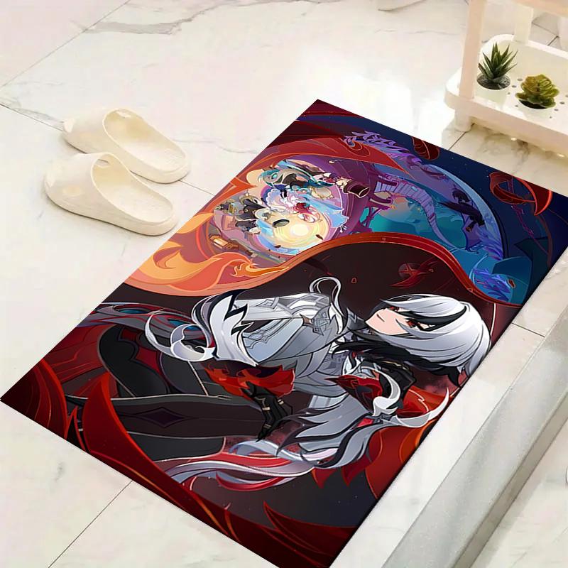 1Pc Fantasy Art Universe Rug, Office Carpet Indoor Outdoor Doormat, Non-Slip, Comfortable, Living, Christmas Halloween, Xmas Gift S169