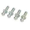 4Pcs 10mm   Studs 5Celsius16‑18 Thread High Hardness Rugged Stable   Studs Washers Kit for Tool Boxes RVs Cars