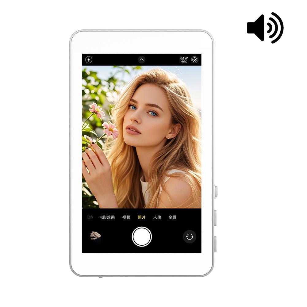 Беспроводной монитор Экран задней камеры Влог Прямая трансляция Видеозапись Инструмент для селфи на улице Селфи на смартфоне Магнитный проектор