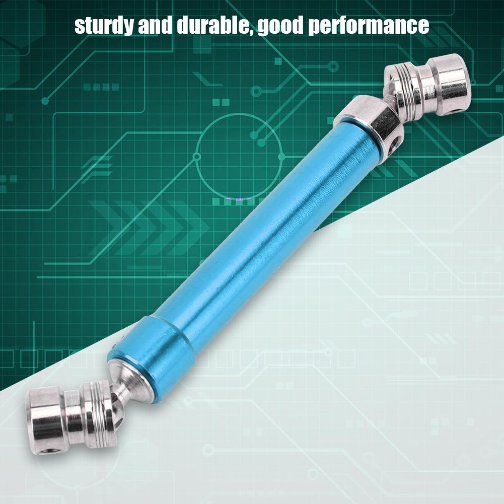110mm Aluminium Alloy Adjustable Hex Drive Shaft Accessory for 1 10 RC Car Crawler Truck Hop Upblue